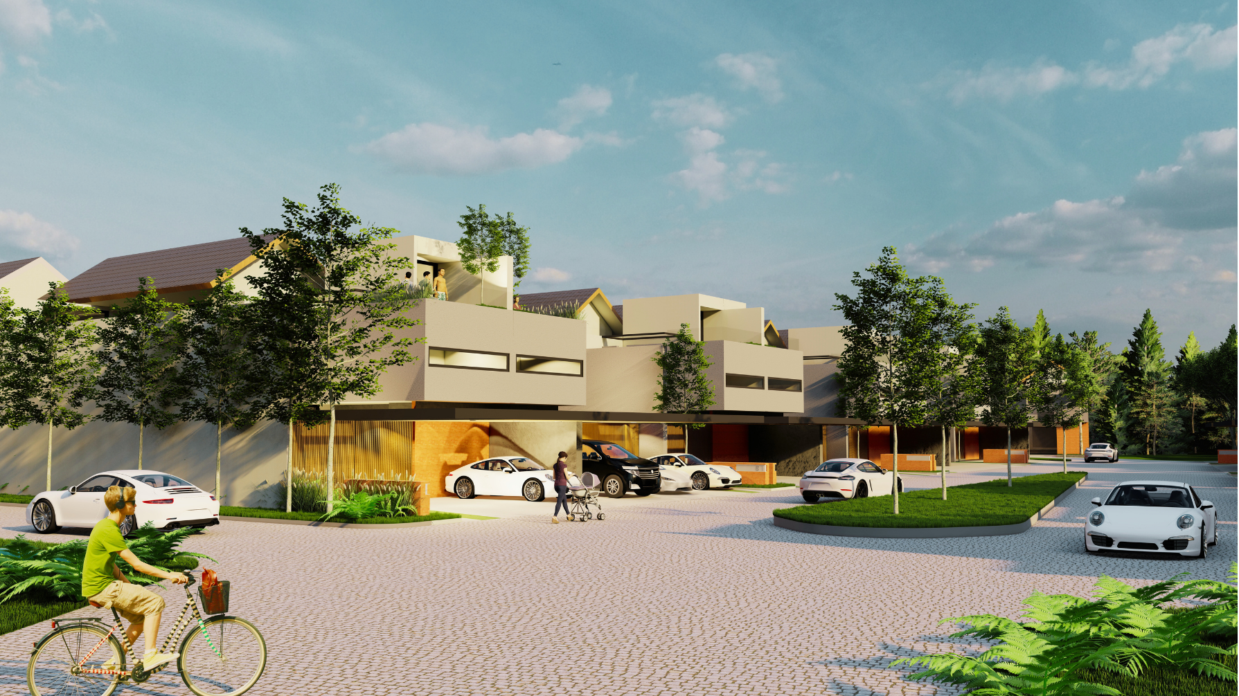 Rumah 4 Kamar di Perumahan Fasilitas Premium